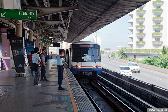 Наземное метро SkyTrain Бангкок, Таиланд