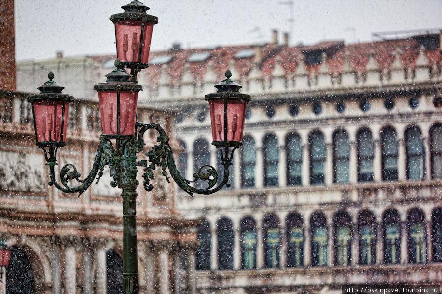 Снег в Венеции.... сон наяву ?