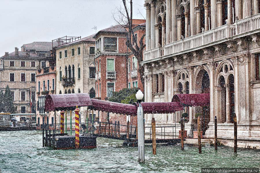 Снег в Венеции.... сон наяву ? Венеция, Италия