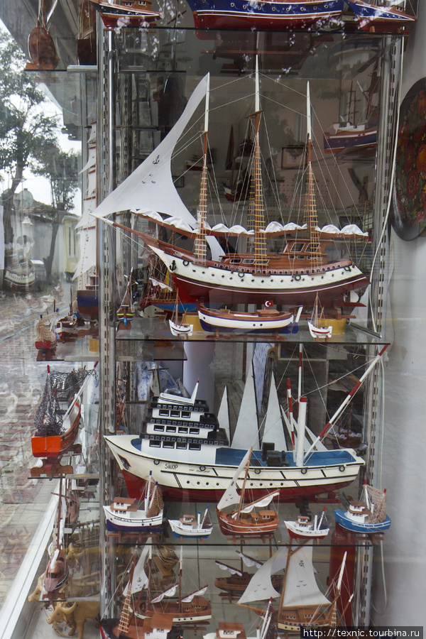 Магазин моделей кораблей и лодок Синоп, Турция