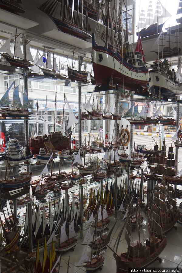 Магазин моделей кораблей и лодок Синоп, Турция