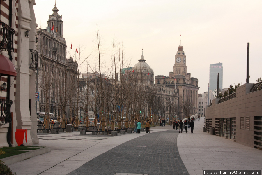 Шанхай, Набережная Бунд. Или THE BUND. Китай