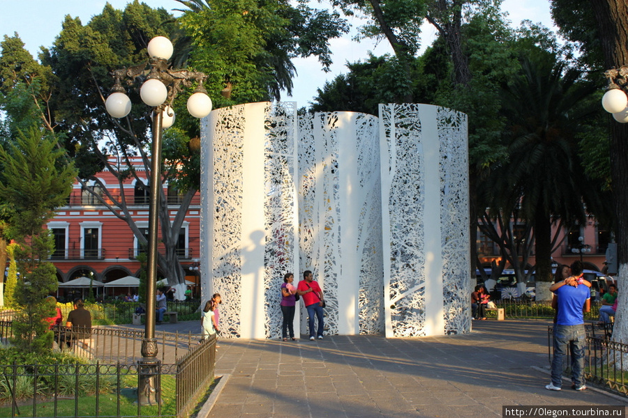 Сердце Пуэблы Пуэбла, Мексика