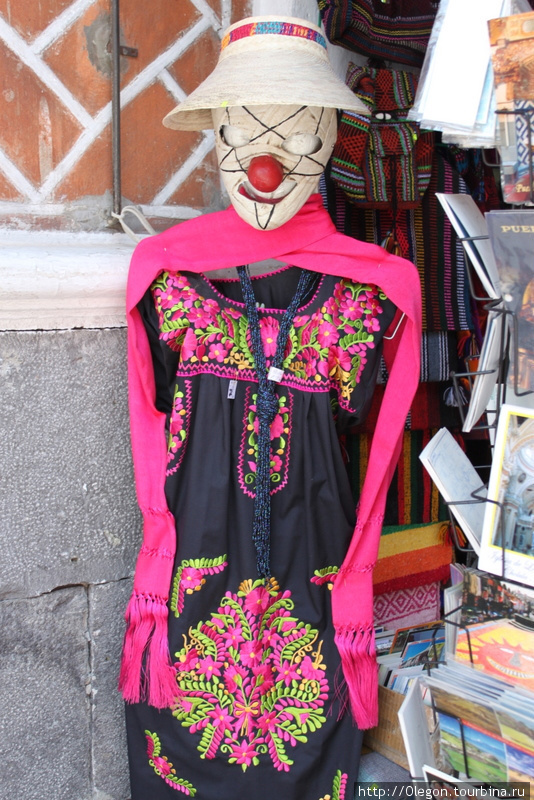 Сувенирная улица Пуэбла, Мексика