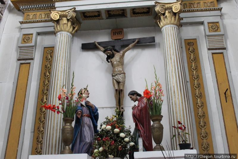 Церковь Святого Ангела Кустодио Aналько Пуэбла, Мексика