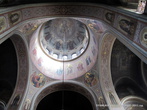В 1982-1995гг. под руководством московских художников в храме обновлена настенная роспись.

Купол.