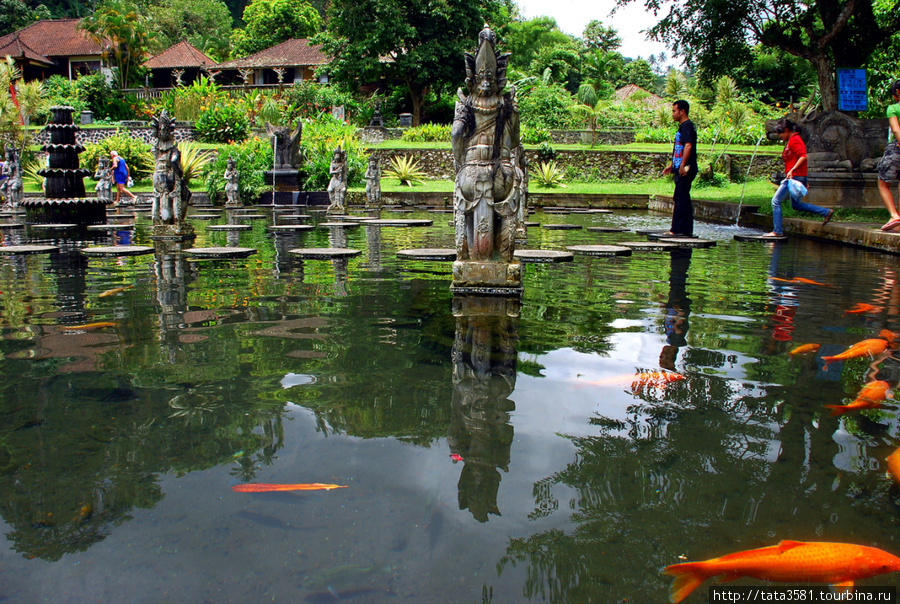 Бали. Королевский водный парк Тиртагангга. Бали, Индонезия