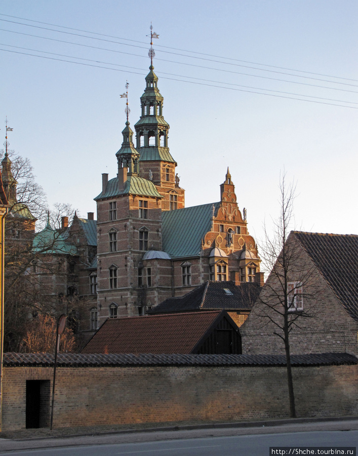 Rossenborg Castle. Копенгаген, Дания