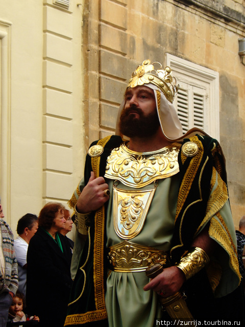 Царь Ирод (Великопятничная процессия, Зейтун, Мальта) Мальта