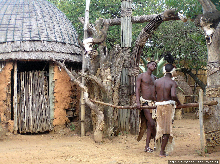 Деревня зулусов Эшове, ЮАР
