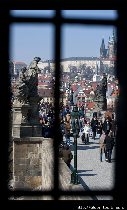 Взгляд сверху Прага, Чехия