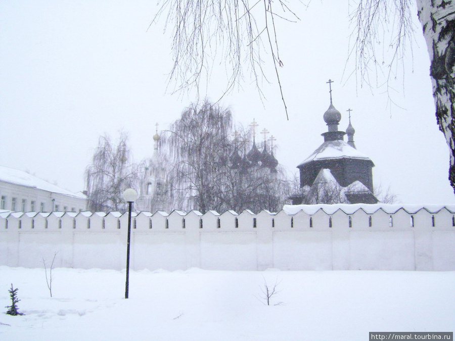 Вид на монастырь с запада Муром, Россия