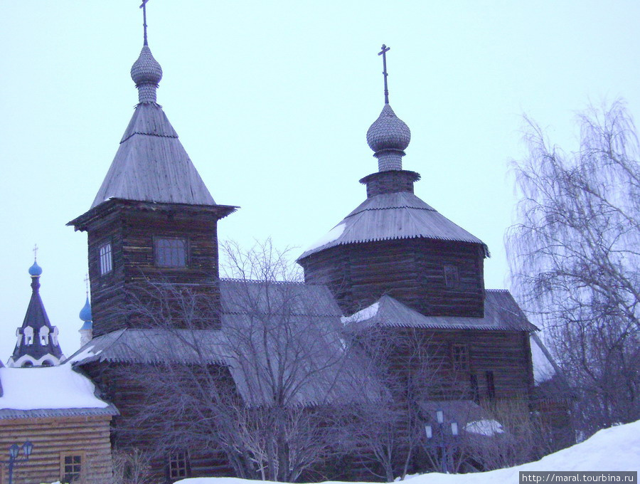 Памятник деревянного зодчества XVIII века церковь во имя преподобного Сергия Радонежского Муром, Россия