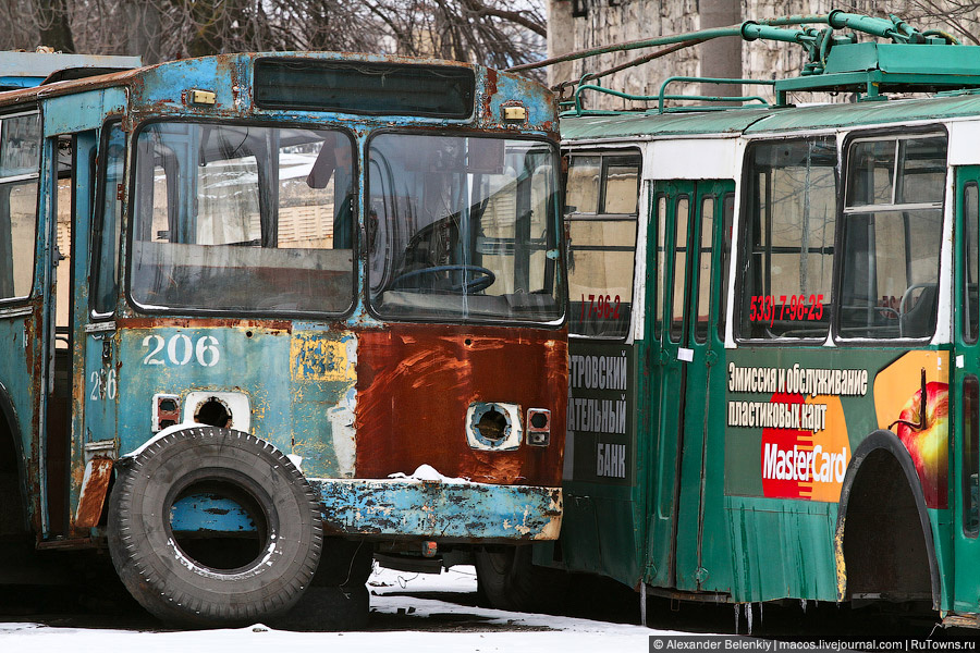 Тираспольский троллейбус Симферополь, Россия