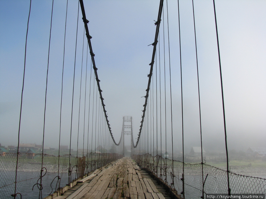 Тюнгурский мост Республика Алтай, Россия