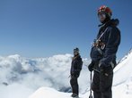 На вершине пика Берельского, 2009 год