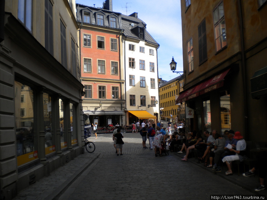 Уже в Старом городе Стокгольм, Швеция