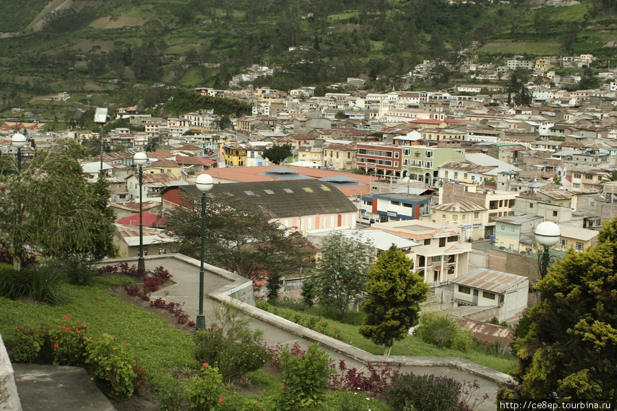 Поездатый город Алауси, Эквадор
