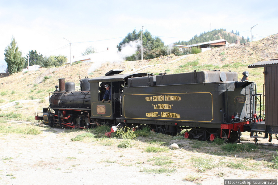 Прокатиться на старинном поезде Эскель, Аргентина