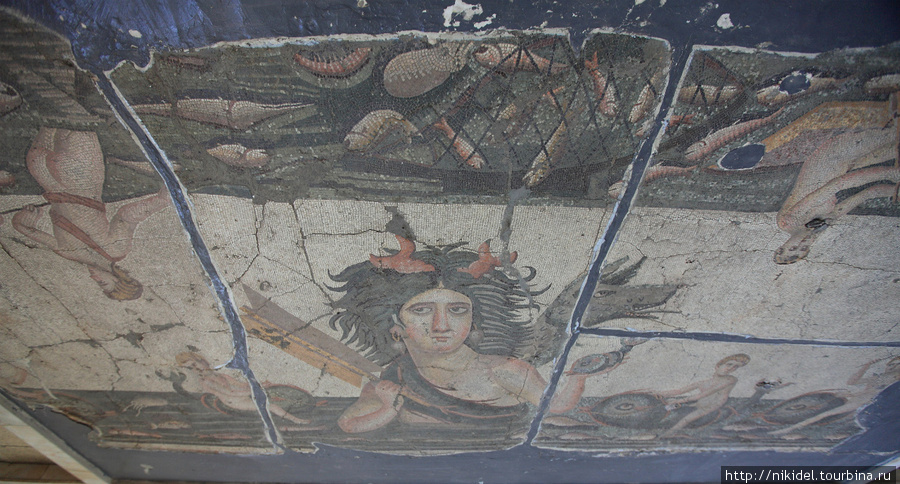римская мозаика в музее Антакьи Антакия, Турция