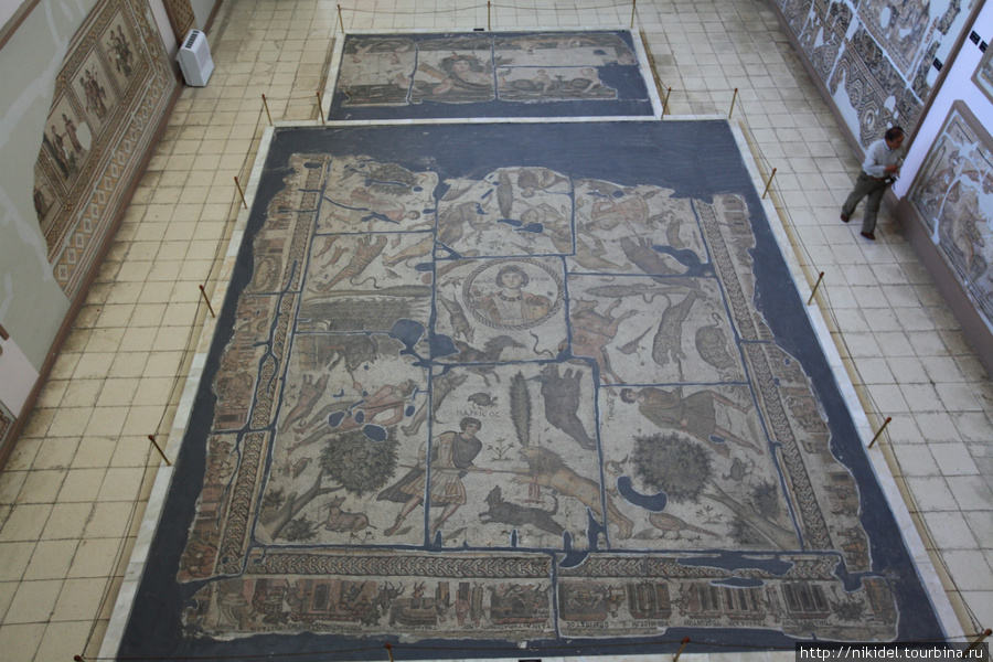 римская мозаика в музее Антакьи Антакия, Турция