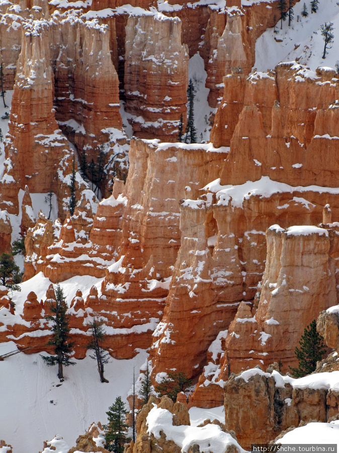 Bryce Canyon, шаг за шагом, Sunset Point. Национальный парк Брайс-Каньон, CША