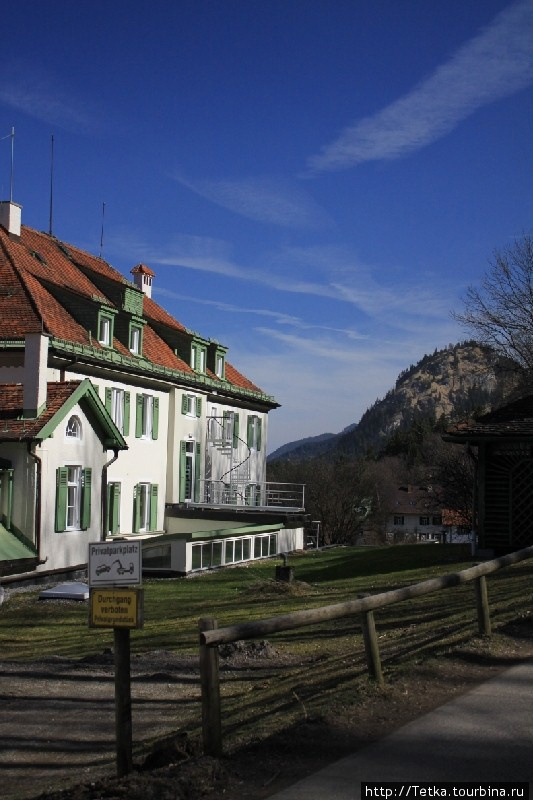 Баварские домики Швангау, Германия