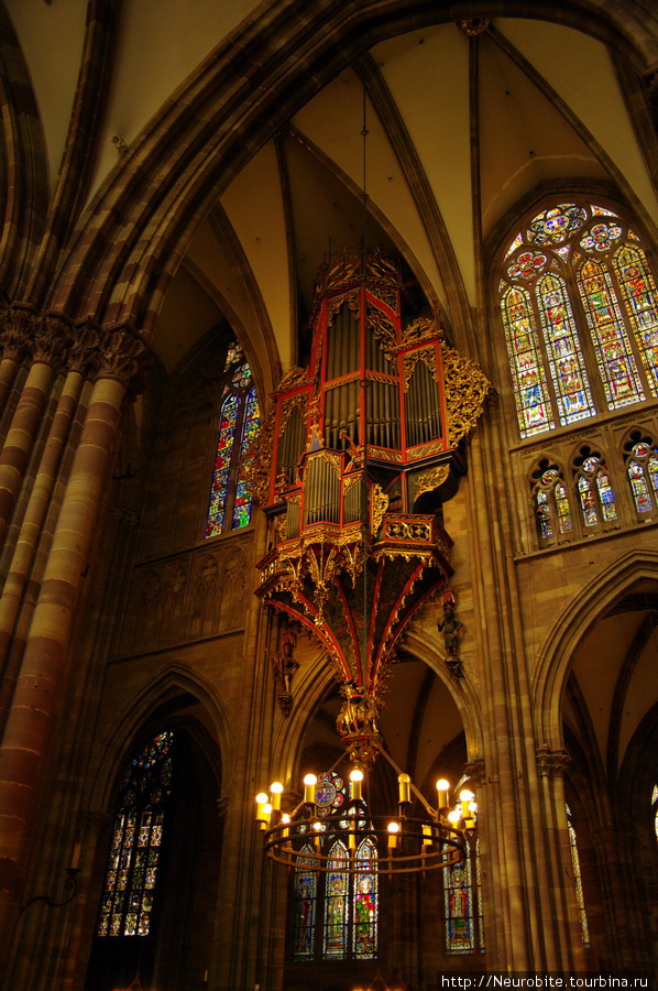 Величие Страсбургского собора Страсбург, Франция