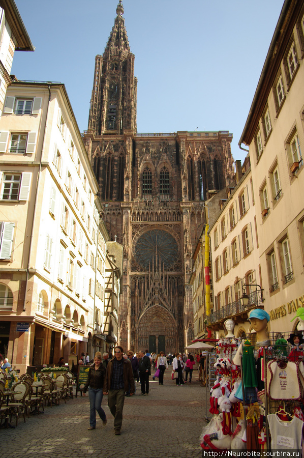 Величие Страсбургского собора Страсбург, Франция