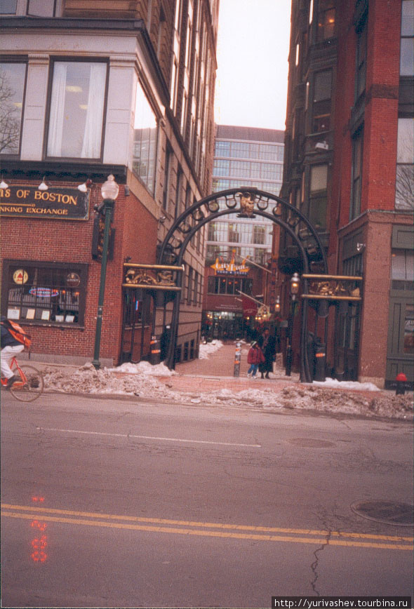 Бостон, зима 2000г. Бостон, CША
