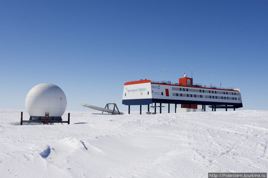 Новое здание станции Антарктическая станция Неймайер III (Германия), Антарктида