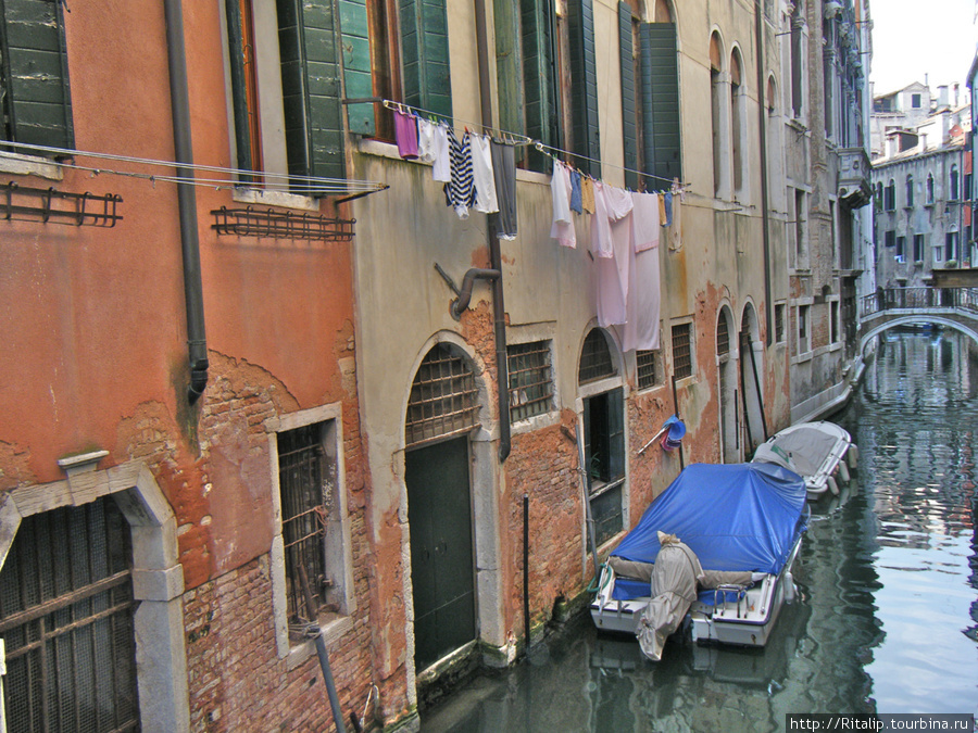Так живут венецианцы. Венеция, Италия