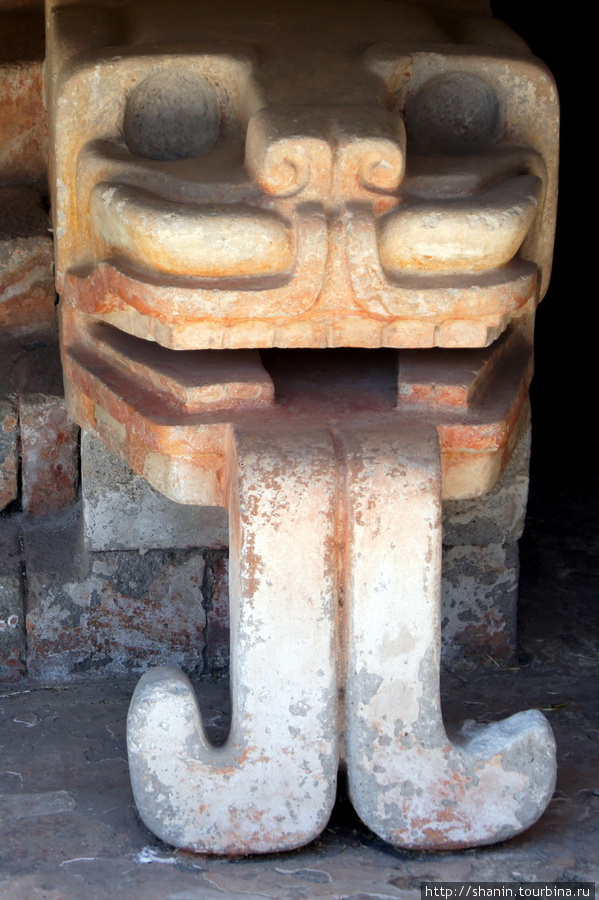 Ягуар Теотиуакан пре-испанский город тольтеков, Мексика