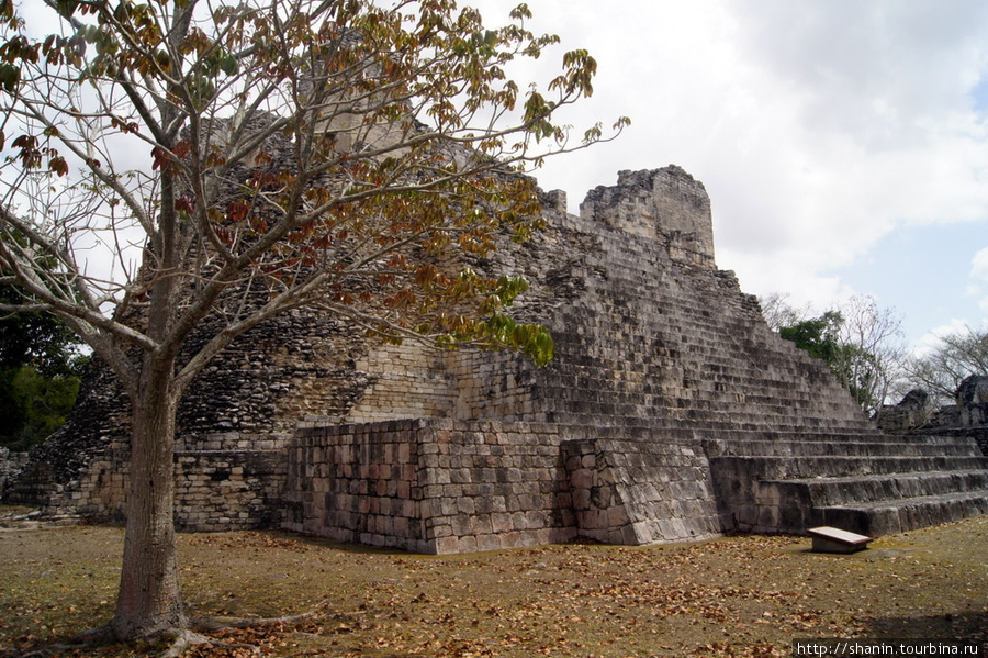 Руины Бекана Кампече, Мексика