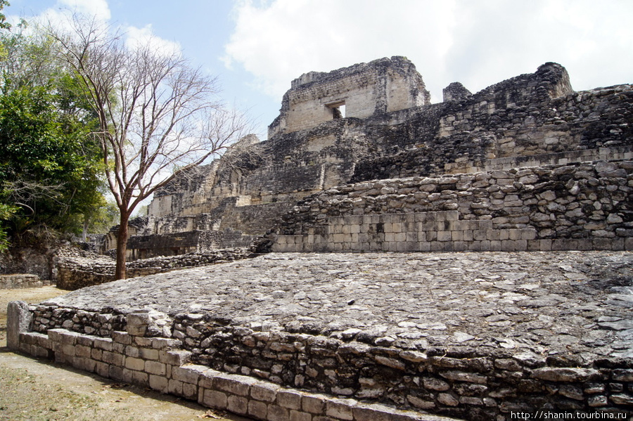 Древние руины Кампече, Мексика