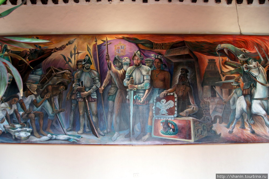 История конкистадоров в Вальядолиде Вальядолид, Мексика