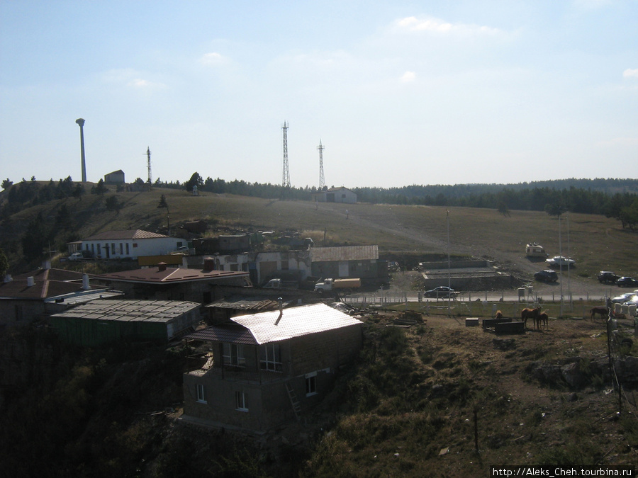 Ай-Петри (Крым):вид на плато и с него Мисхор, Россия