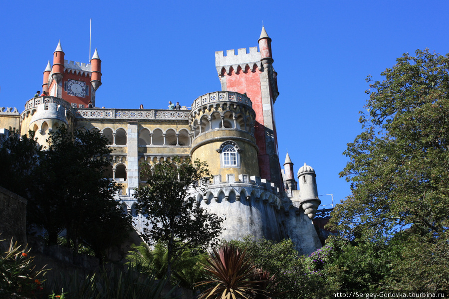 Синтра. Замок Пена Синтра, Португалия