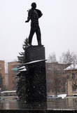 Памятник Гагарину на Красной площади