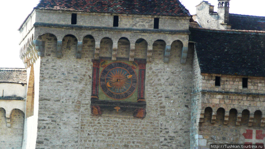Что осталось от Шильонского замка XIIв. Монтрё, Швейцария