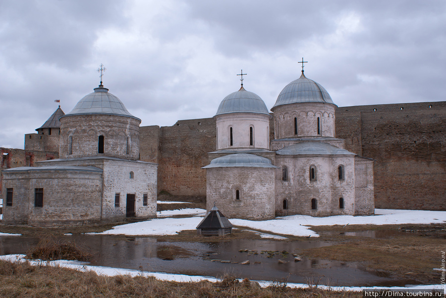 Ингерманландия и старая крепость Ивангород, Россия