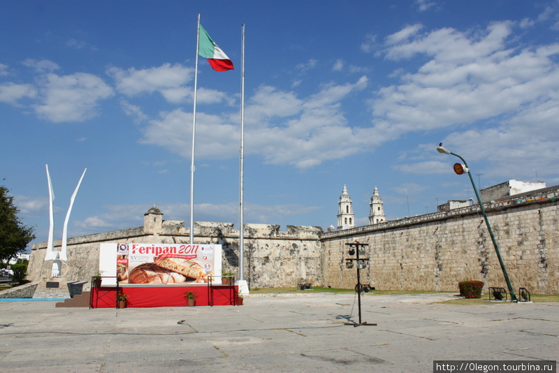 Площадь Республики в Кампече Кампече, Мексика