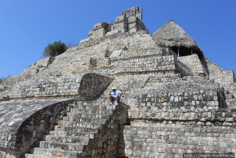 Комплекс пирамид Эдзна Штат Кампече, Мексика
