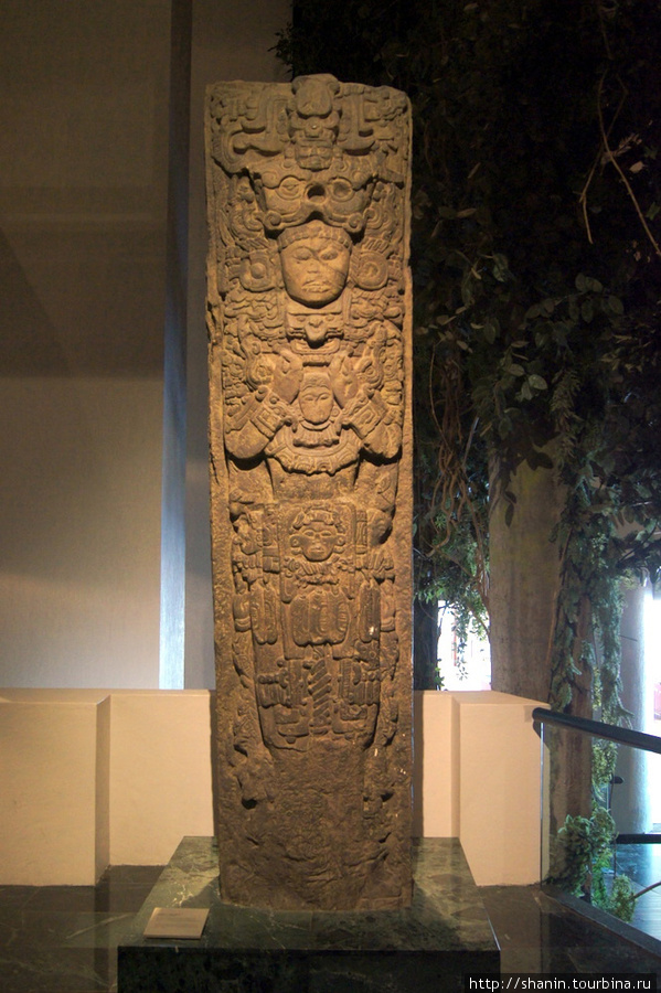 В музее культуры майя в Четумале Четумаль, Мексика