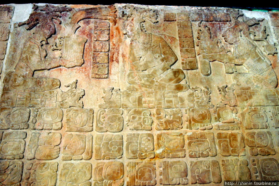 Каменная плита Паленке, Мексика