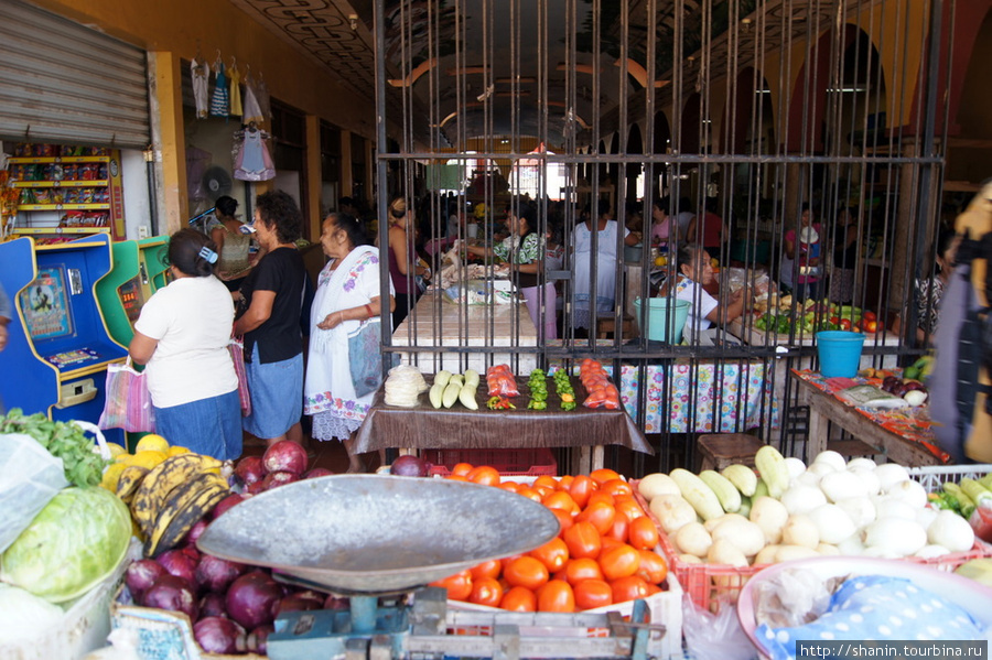 На рынке Муна, Мексика