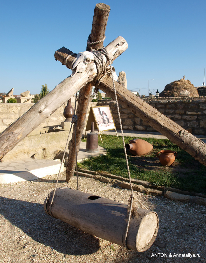 Маслобойка, которую до сих пор используют в селах Азербайджана Гала, Азербайджан