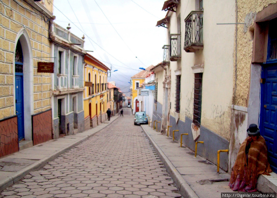Старинные улочки Потоси Потоси, Боливия