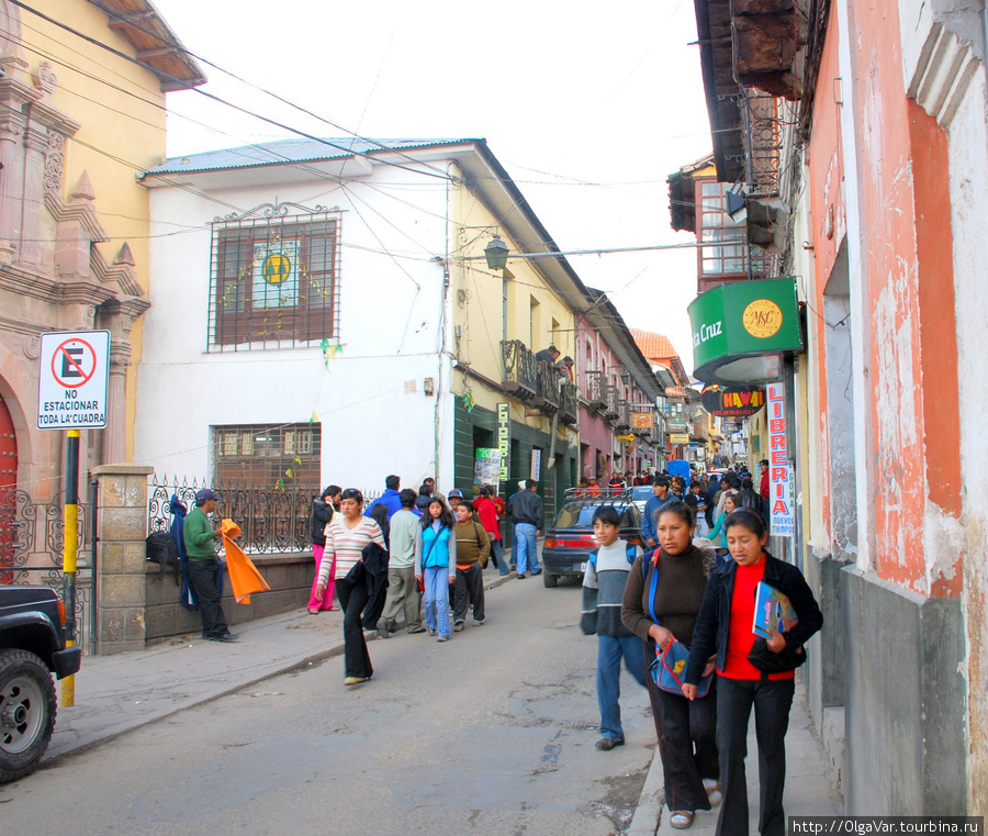 На улицах Потоси Потоси, Боливия