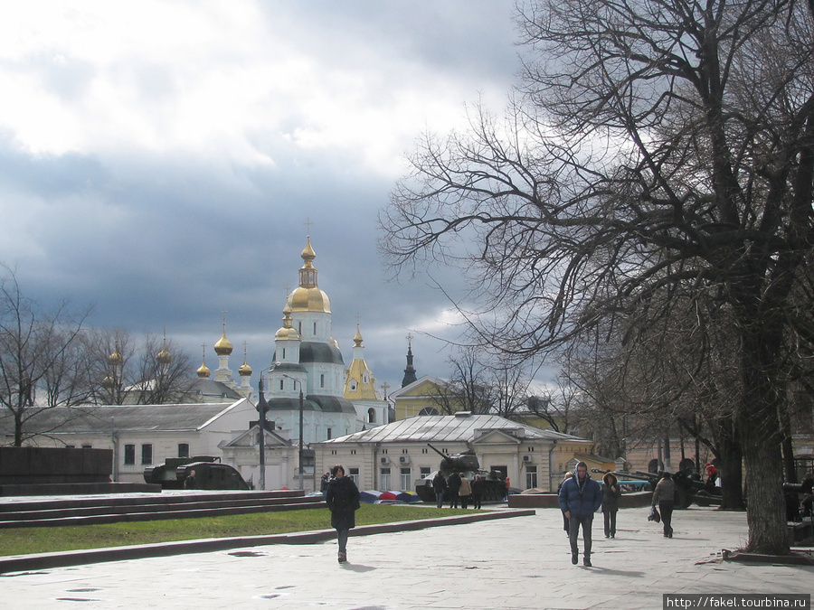 Вид с площади Конституции Харьков, Украина